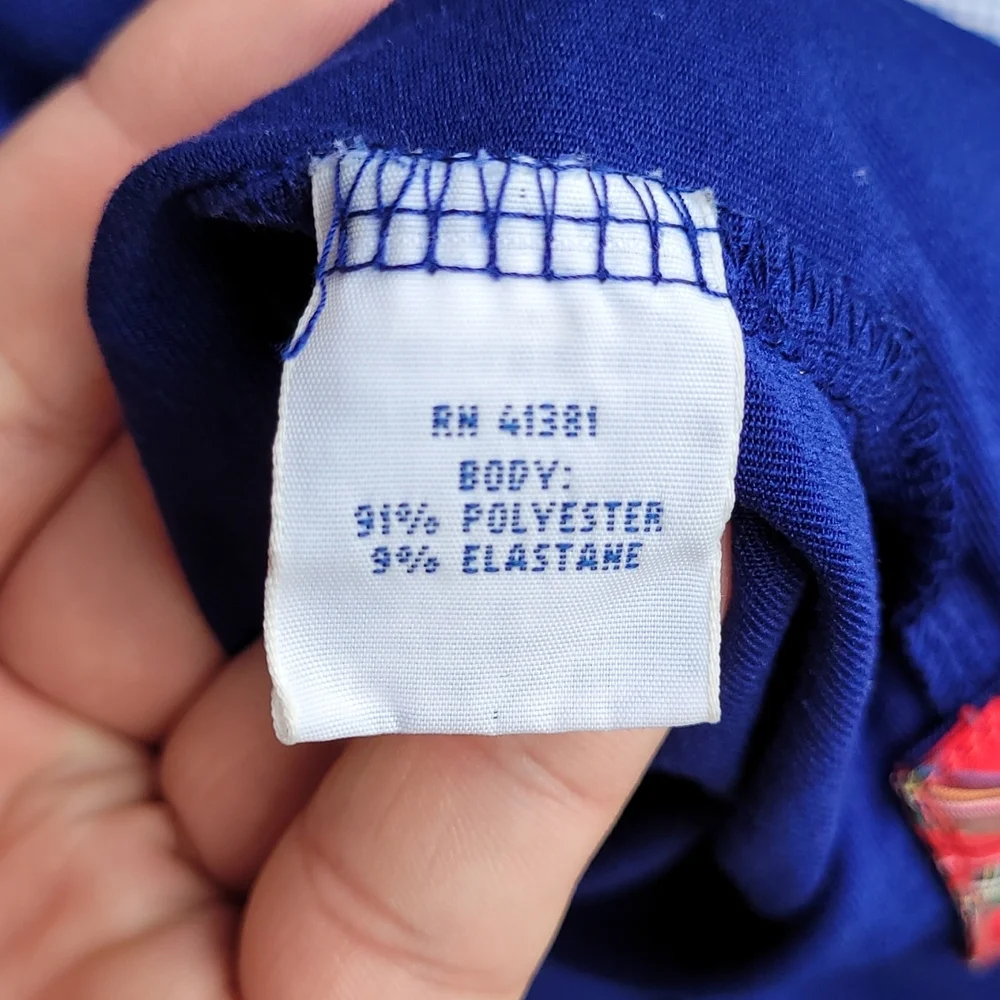 POLO GOLF Ralph Lauren Dark‎ Blue Cantor Fitzgerald Sz XL Long Sleeve Polo Shirt - Picture 8 of 8